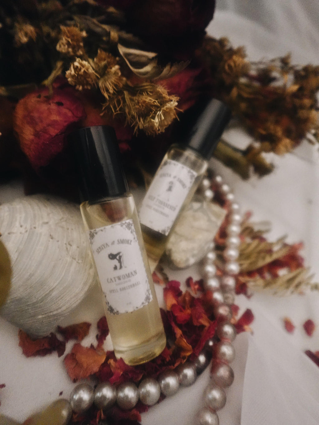 Cat-Woman & Self-Possessed Spell Oil Rollerball Duo | Dominance, Confidence, Attraction & Self Mastery
